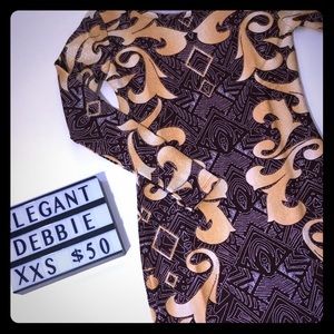 LuLaRoe Elegant Debbie XXS